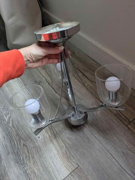 Photo of free Light fitting with three lights (Mosspark, Glasgow G52) #1