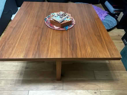 Photo of free Wood coffee table (Bromley) #2