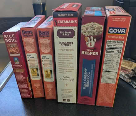 Photo of free expired boxes of side dishes mixes (New Cut Farms) #1