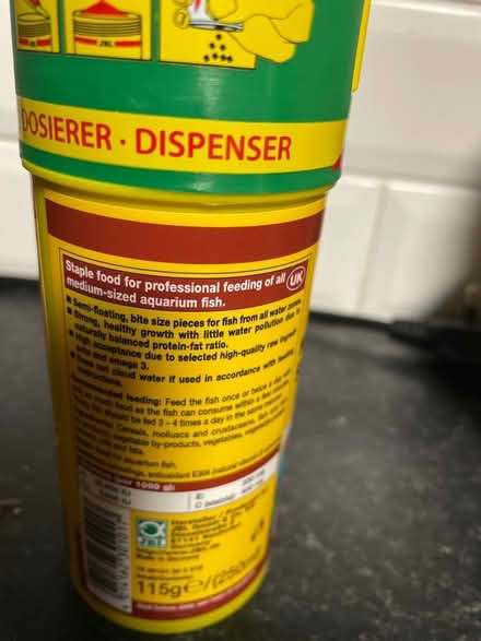 Photo of free Fish food (Cheshunt EN8) #2