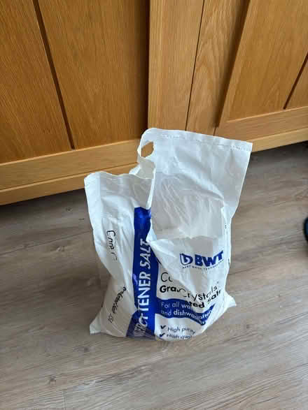 Photo of free Dishwasher/water softener salt granules (Ensleigh) #1