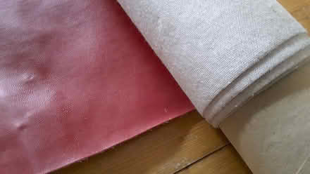 Photo of free Red Vinyl Material/Covering (Plumstead Common SE18) #3