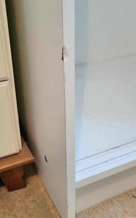Photo of free Small white wardrobe (Oxlease AL10) #3