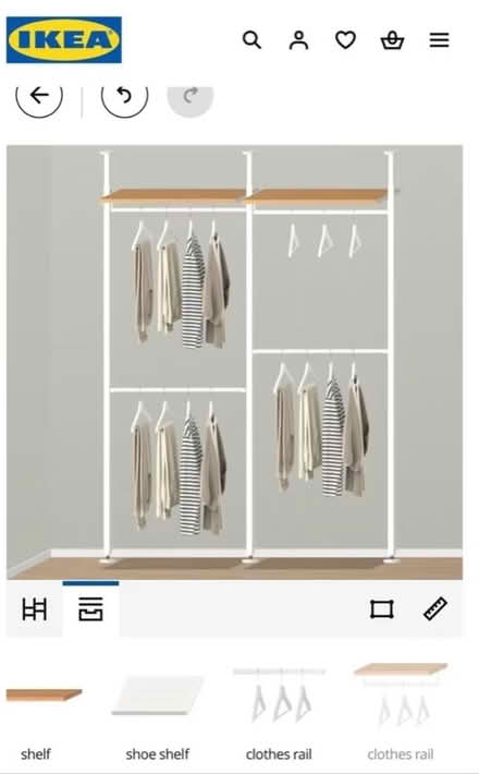 Photo of free IKEA Elvarli open storage (Adams Morgan) #1