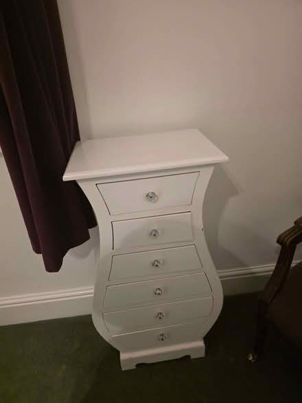 Photo of free Curved small drawers white (Harrogate HG1) #1
