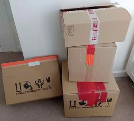 Photo of free Strong cardboard boxes (Celestial house E14) #2