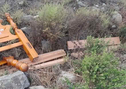 Photo of free Bed Headboard and Frame (East San Rafael) #2