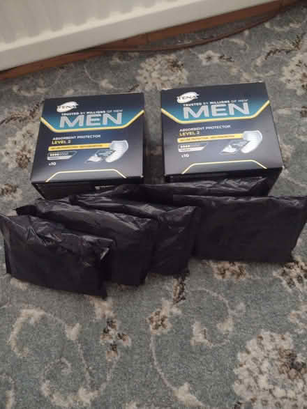 Photo of free Tena Men medium pants liners (Leigh Beck SS8) #2