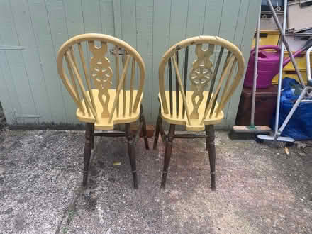 Photo of free Wooden Chairs (Islington N1) #2