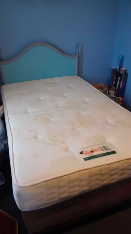 Photo of free 4 drawer divan bed and mattress (Homerton E9) #1