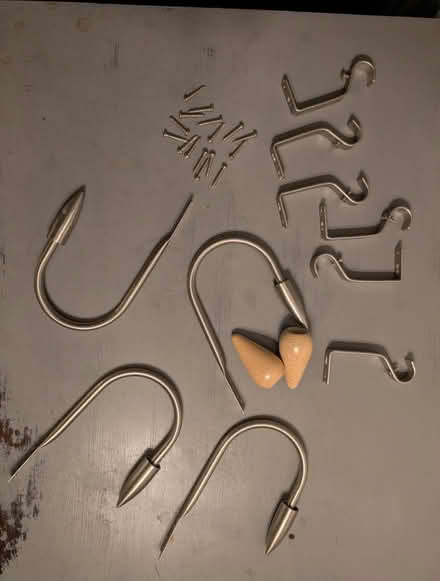 Photo of free Curtain fixtures (Yaxley, Peterborough) #1