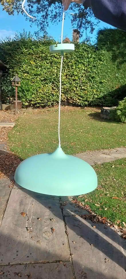 Photo of free Metal Domed Ceiling light (Horsham) #1