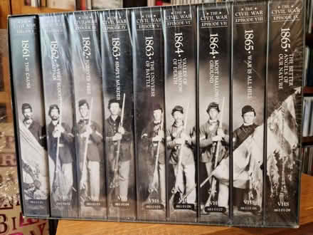 Photo of free The Civil War VHS set (Old Town HP2) #1