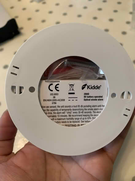 Photo of free Kidde firealarm brand new (Chelmsford CM2) #2
