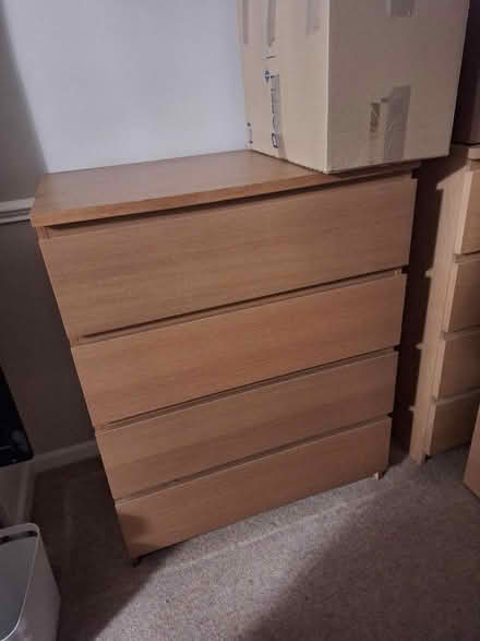 Photo of free Malm drawers (Dronfield Woodhouse S18) #1