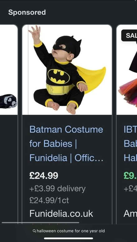 Photo of Batman Costume for Halloween (Cheadle Heath SK8) #1