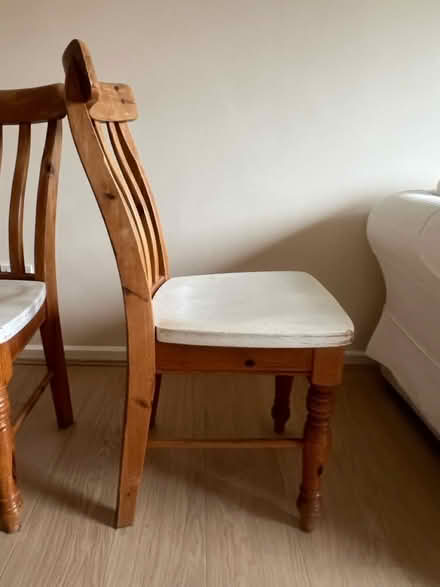 Photo of free 2 wooden chairs (Stevenage SG2) #3