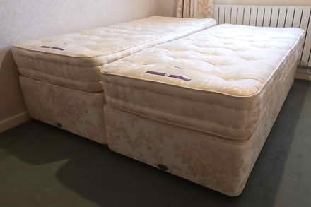 Photo of free 2 x Single Beds with 22cm Mattress (Euxton PR7) #1
