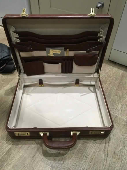 Photo of free Leather briefcase (Cropston LE7) #1