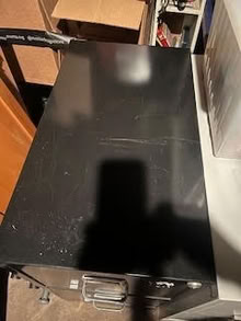 Photo of free Black File cabinet,fully functional (tenafly) #4