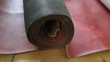 Photo of free Red Vinyl Material/Covering (Plumstead Common SE18) #2