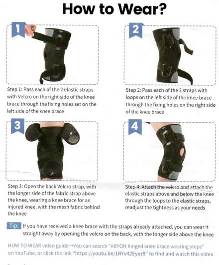 Photo of free Knee Brace - Size Large (Bordesley, Redditch B97) #4