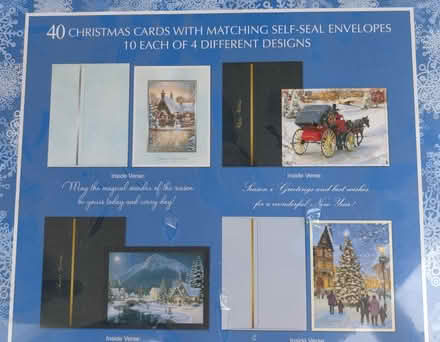 Photo of free New, in box Christmas cards set (Santa Clara near Great America) #2