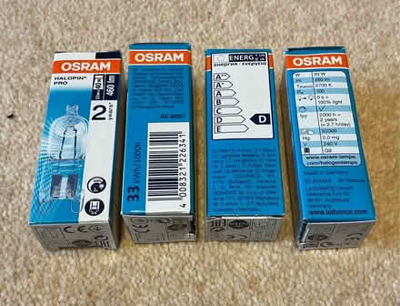 Photo of free G9 lightbulbs (Cookham SL6) #1