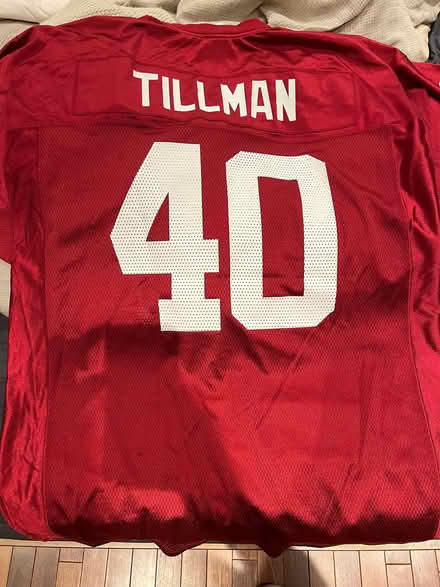Photo of free Patt tillman jersey - large (King st and Payne street) #2