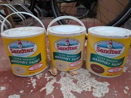 Photo of free Leftover Sandtex masonry paint (Craiglockhart EH14) #1