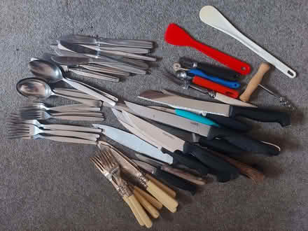 Photo of free Cutlery and kitchen knives/cooking implements (Kidsgrove ST7) #1