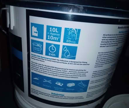 Photo of free Ceramic wall tile adhesive (Colchester CO4) #2