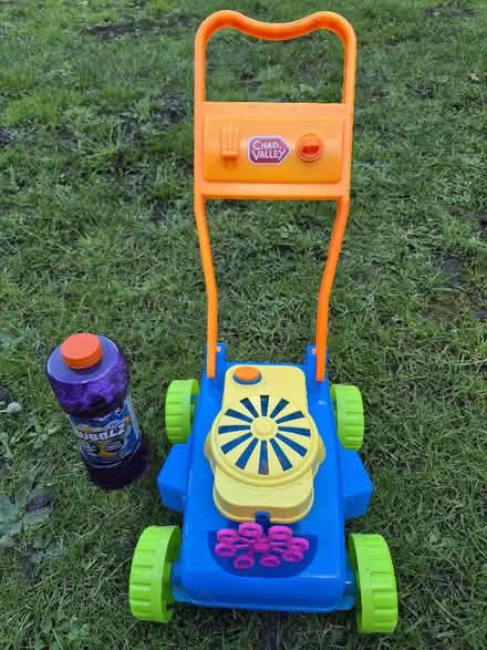 Photo of free Chad Valley bubble lawn mower toy (Norcot RG30) #1
