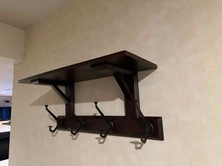 Photo of free Shelf with hooks (Wattles and Squirrel) #1
