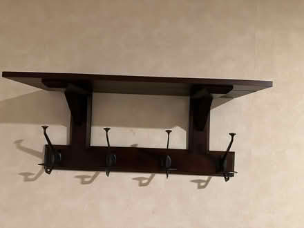 Photo of free Shelf with hooks (Wattles and Squirrel) #2