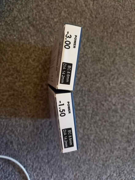 Photo of free Contact lenses (Mottingham) #2
