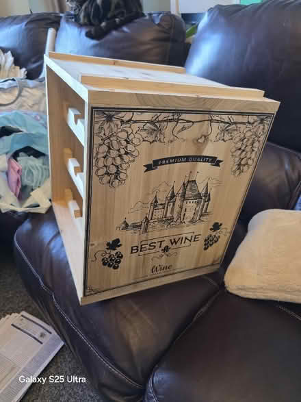 Photo of free Wooden wine rack (Seaton Delaval NE25) #2