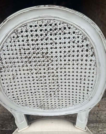 Photo of free A pair of pretty, distressed, bedroom chairs (Marden TN12) #2