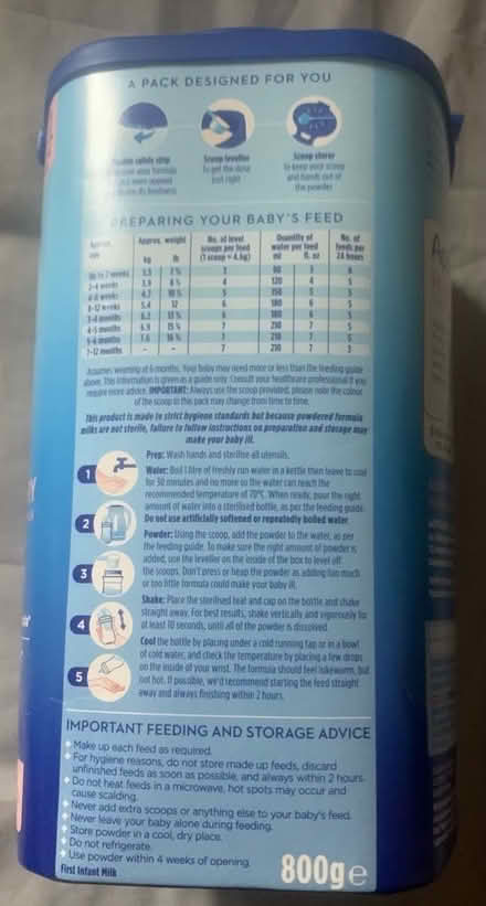 Photo of free Aptamil Baby Formula (Layton FY3) #4