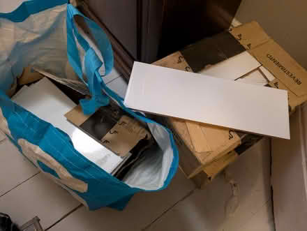 Photo of free White rectangular ceramic tiles (North Laine BN1) #2