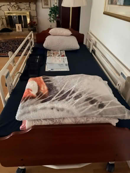 Photo of free Hospital bed. Never used (San Jose Silverleaf) #1