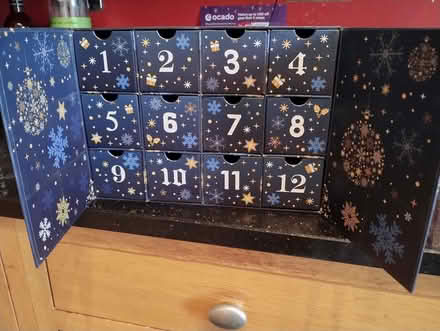 Photo of free EMPTY advent calendar box (Crowthorne RG45) #2
