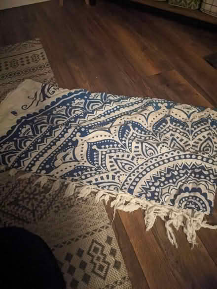 Photo of free Cotton picnic/beach rug (Port Sunlight CH62) #1