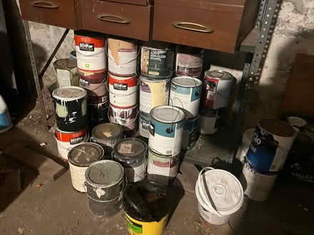 Photo of free 35 gallons of interior paint (Hastings-on-Hudson) #1