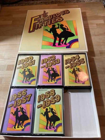 Photo of free Fabulous Fifties cassettes (Bear Flat) #1