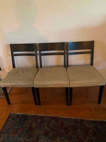 Photo of free 3 wooden chairs (Central Phoenix) #1