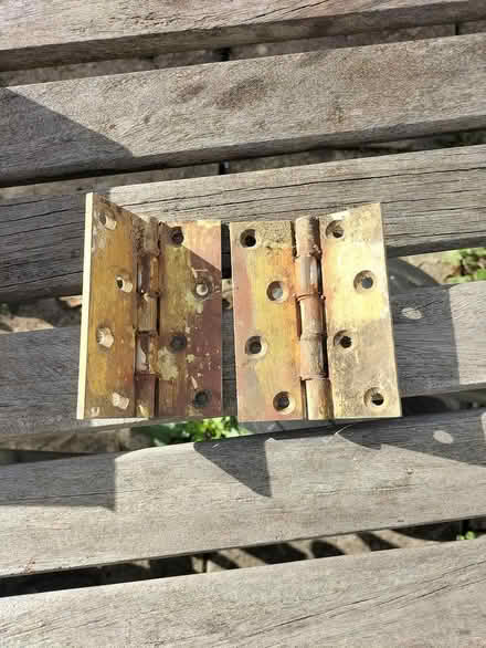 Photo of free brass hinges (Bridgwater TA6) #1