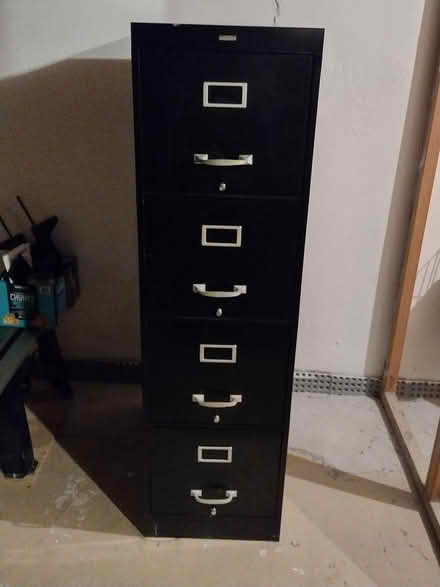 Photo of free 4 drawer file cabinet (Springfield 19064) #1