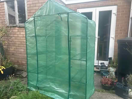 Photo of free Green house frame with cover (CH61) #1