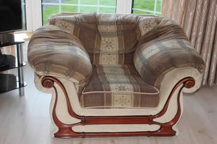 Photo of free Couch + 2 arm chairs (Herbert Rd Bray) #1